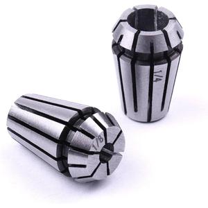 ATOPLEE ER11 Collet Set,1/8 inch and 1/4 inch Spring Collet Set for CNC Engraving Machine and Milling Lathe Tool