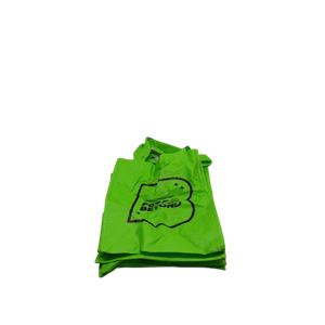 Small green tote bag, neon green 3 pack