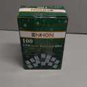 Enhon Slow Twinkling Christmas Light, 100 Lights 35 Ft Twinkle Pulsing Christmas, 5mm LED Wide Angle Soft Random Shimmering Set with Green Wire(Warm White,1 Pack)