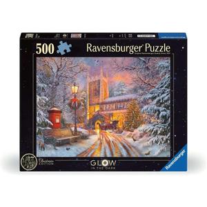 Ravensburger Magical Christmas - 500 Piece Jigsaw Puzzle | Festive & Illuminated Winter Scene | Premium Quality