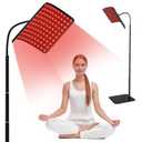 Red Light Therapy for Body, Infrared Light Therapy Panel with Stand, Red Light Therapy Lamp, 660nm Deed Red Light and 850nm