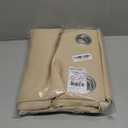 NICETOWN Thermal Insulated Eyelet Top Room Darkening Panels/Curtains/Drapes for Bedroom (2 Panels, W42 x L84 inches, Biscotti Beige)