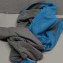 Dog Winter Coat for Large Medium Small Dogs, Warm Fleece High Collar Full Body Dog Jumpsuit Comfortable Onesie Apparel (Blue, 7X-Large) (7XL(Reference Weight 100-138 lbs))