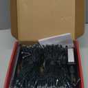 Ollny Smart Christmas Lights, 131FT 400 LED APP Control RGB Color Changing Christmas Tree Lights with Remote, Programmable DIY Musical Waterproof Decor Light with Timer for House Indoor Outdoor House (Dark Wire 400LED)