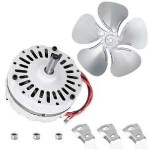 F0510B2944 Attic Ventilation Fan Motor & FB99100 12" Attic Fan Blade Propeller Replacement for Lomanco 2000/1800 Series F0510B2497 A0416B2059 3.4 Amp 1100 RPM 115V 5-Blade 32 Degree for 1/2" Shaft