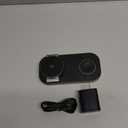 3-in-1 Charging Station for Apple Device, Qi2 25W Certified Magnetic Wireless Foldable Fast Charger Stand Compatible with MagSafe for iPhone 17e/17/16/15/14/13/12/Air Series, Apple Watch & AirPods (MatteBlack)