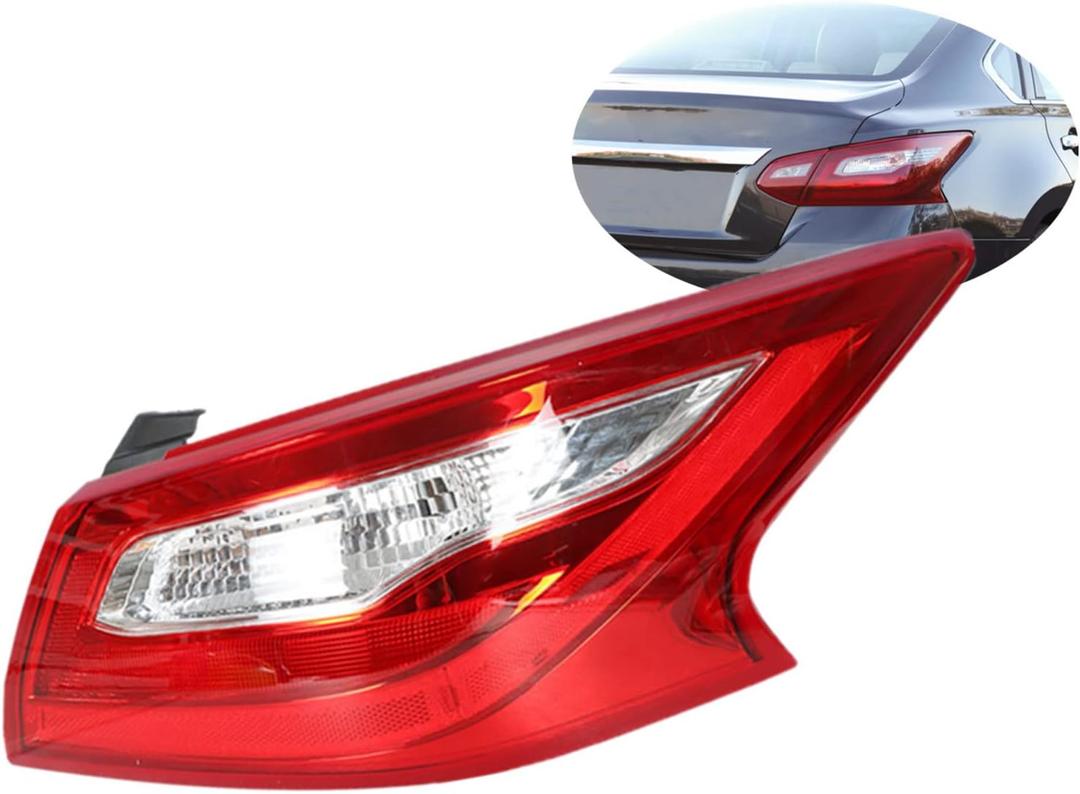 Rear Right Tail Light Assembly Replacement for Altima 2016 2017 2018 Passenger Side Outer