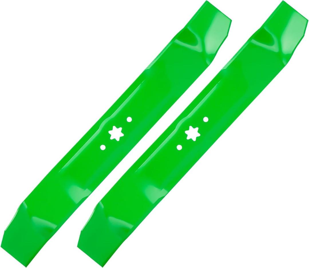 Youxmoto 942-0616A 42'' Mower Blades for Cub Cadet MTD Troy Bilt RZT42 LT1040 LT1042, Replaces for 742-0616 942-0616 942-0616A 942-04087 742-04087 742-04126 942-04126 490-110-M115 with 42 inch Decks