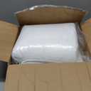 Large Area Rugs for Living Room Bedroom, 4x6 Feet White Rug, Minimalist Modern Shag Rug, Soft Thick Comfy Memory Foam Indoor Carpet, Non-Slip Washable Rug for Boys Girls Dorm Nursery Room Home Decor