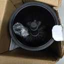 SetSail Toilet Brush, Compact Size Toilet Bowl Brush and Holder Toilet Brushes for Bathroom with Stainless Steel Handle Toilet Cleaner Brush with Durable Scrubbing Bristles, Splash-Proof (1 pack, Black)