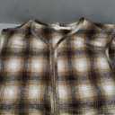 mnml Men's Brushed Plaid Vest XL