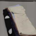 Seamless High Waisted Underwear Panties for Women No Show Ladies Panty Full Coverage Tagless Briefs Pack of 6 (Large)