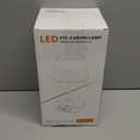 Outdoor Table Lamp - 8000mAh Cordless Rechargeable Battery,Dimmable LED Display Touch Lamp for Camping Patio and Bedroom (Black)