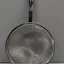 Walfos 9.35 Inch Large Fine Mesh Strainer, Stainless Steel 30 Mesh Sieve with Sturdy Handle, Kitchen Food Strainers Sifters for Rice, Quinoa, Pasta, Fruits, Vegetables, etc.