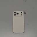 Ktele Magnetic for iPhone 17 Pro Max Case [Compatible with Magsafe] [Premium Silicone Satin-Smooth Touch] Slim Shockproof Anti-Scratch Microfiber Lining Case, 6.9 inch, Stone