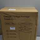 Cesun Motion Sensor Trash Can, 5 Gallon Automatic Bathroom Garbage Can with Lid, Touchless Smart Plastic Slim Wastebasket for Bathroom, Office, rv, Bedroom, Living Room, White