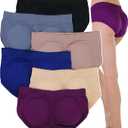 ToBeInStyle Women’s Pack of 6 Enhancing Butt Boosting Padded Underwear Size 6