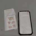 for iPhone 17 Pro Case Wallet with Screen Protector (Tempered Glass), Card Holder (4-5 Cards), Slide Camera Cover, Military Grade Drop, Heavy Duty Men Women Case for iPhone 17 Pro, Black