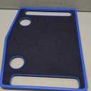 Support Plus Walker Tray Table - Mobility Table Tray for Walker, Non Slip Walker Tray Mat, Walker Accessories Mat, Cup Holder for Walker (21"x16") - Royal Blue