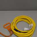 30 FT Nema 6-20 Extension Cord, Nema 6-20p Male Plug to 6-20r/6-15r Female Receptacle, 20 Amp T-Blade Outlet Extension Power Cord with Waterproof Sockets, Heavy Duty 12/3 Awg, 250v, 5000w