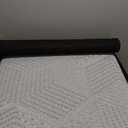 MLILY Tri-Fold Memory Foam Topper, 4 inch Single Folding Mattress Topper with Collapsible and Washable Cover, Travel and Guest Mat, 75"25"4", Grey