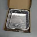 Stainless Steel Square Bowl, Suitable for Replacing The Slow Feeder Food Bowls, NOT Suitable for Replacing The No-Spill Water Bowl Side