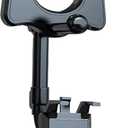360 Degree Rotatable and Retractable Car Phone Holder, Black, Compatible with iPhone