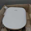 COWAY Bidetmega 500S Electronic Bidet Toilet Seat with Instantaneous Water Heating, Heated Seat and Dryer, Auto Open and Close Lid, Night Light, Deodorizer, Stainless Nozzle, Remote Control, Round