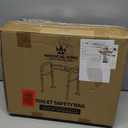 Medical king Toilet Safety Rail - Adjustable Detachable Toilet Safety Frame with Handles Heavy-Duty Toilet Safety Rails Stand Alone - Toilet Safety Rails for Elderly, Handicapped - Fits Most Toilets