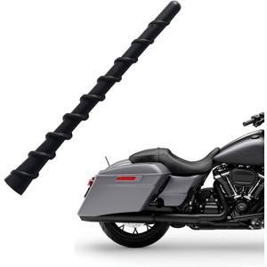 Jamcar Short Motorcycle Antenna for Harley Davidson Accessories Tour Electra Road Street Glide Trike Ultra Classic CVO 1989-2026, 7" Rubber Antenna Replacement for Reception