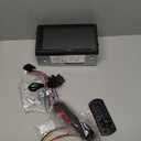 Upgrade Wireless Double Din Car Stereo with Carplay, Android Auto, Bluetooth, 4-Channel RCA, High Power, 2 Subwoofer Ports, 7" HD Capacitive Touchscreen Car Radio, Backup Camera, Audio Receiver