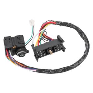 Ignition Switch Compatible with Chevy Blazer C1500 C2500 C3500 K1500 K2500 K3500 Tahoe GMC Suburban Sonoma Yukon 1995-1996 with 12-Prong and 2-Prong Female Terminals Replacement for 26036311