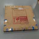 Half Moon Bathroom Mirror Wall Mounted, 32" Frameless Irregular Wall Mirror, Modern Decorative Vanity Mirror for Restroom Bedroom Entryway Living Room, Shatterproof, Right/Left Cut