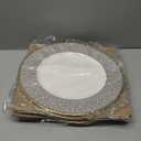 Noritake Infinity Bronze Set of 4 Dinner Plates, 11"