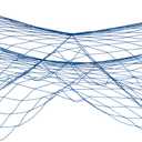 Beistle Blue Cotton String Novelty Nautical Decorative Fish Netting Under The Sea Luau Party Supplies (4' x 12')