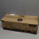 RICHER HOUSE 5 Set Floating Wall Mounted Shelves, Black Shelves for Wall Decor, Modern Picture Ledge Shelf with Lip for Storage, Nursery, Bedroom, Living Room, Bathroom - Black