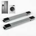 Heavy Duty Appliance Roller Movers, Furniture Moving Rollers with Non-Slip Pads, Easy Moving Tool for Refrigerators, Washing Machines, Dryers, Cabinets and Heavy Furniture (Gery)