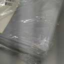 12 Pcs Clear A4 A5 File Box Document Plastic Storage Box with 48 Labels File Holder Organizer Paper Plastic Case Magazine Protector with Buckle Office School Supplies (Multicolor)