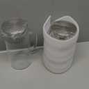 Set of 2 Glass Pitcher with Lid, 1200ml Leak Proof,Glass Water Jugs, BPA-Free,Microwave & Dishwasher Safe Pitcher,Sun & Iced Tea, Sangria,Cold Brew Coffee & More (1500ml)