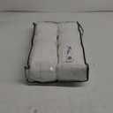 Natural Pinch Pleated Linen Curtains 126 Inches Long 2 Panels for Living Room Bedroom Memory Training Shaped Semi Sheer Pleat Drapes Hooks Rings Light Filtering Window Curtain 40x126