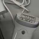 Braun Epilator Silk-pil 7, Hair Removal Device, Women Shaver & Trimmer, Wet and Dry, Wide Head, Includes Shaver Head and Trimmer Comb, SE7-041, Silver