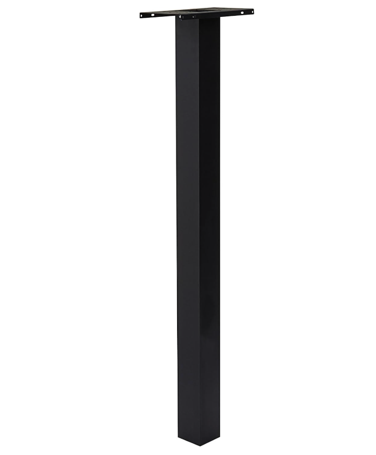 Architectural Mailboxes Brighton Aluminum Mailbox Post, Black