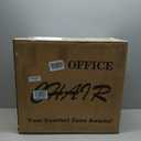 Ergonomic Office Chair, High Back Mesh Desk Chair with Thick Molded Foam Cushion, Coat Hanger, Adjustable Headrest, Lumbar Support, Tilt & Lock Function - Task Chair (All Black)