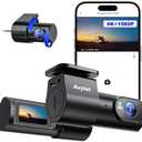 Avylet Dash Cam Front and Rear, 4K/1080P Built-in 5G WiFi APP Dash Camera for Cars, External GPS Module, 1.5” IPS Screen, Dual Dash Cam with Night Vision, 24H Parking Mode, 170° Wide Angle, G-Sensor