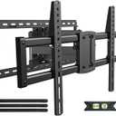 37-90 inch Full Motion TV Wall Mount, Fits 24" Wood Studs, Wall Mount tv Bracket with Smooth Swivel, Tilt, Extension, TV Mounts Hold up to 150lbs, Max VESA 600x400 mm, Fit Most 75 85 86 TVS