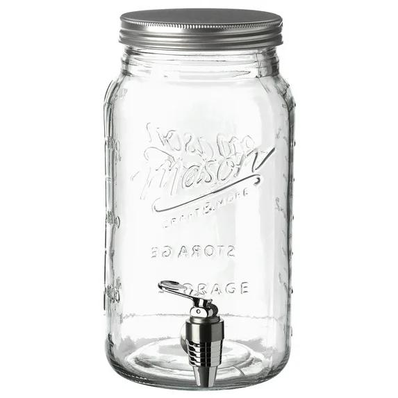 Mason Craft& More 120 Oz Glass Bottle