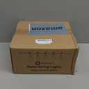 Brightown Outdoor String Lights Patio Lights, 100FT ST38 Shatterproof Dimmable Waterproof Connectable LED Christmas Lights, Hanging Outside Light for Backyard, Porch, Deck, Balcony, Garden, Home Decor (Black)