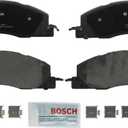 BOSCH BP1399 QuietCast Premium Semi-Metallic Disc Brake Pad Set - Compatible with Select Dodge Ram 2500, Ram 3500; Ram 2500, 3500; FRONT