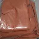 Bedsure Linen Duvet Cover King - Linen Cotton Blend Duvet Cover, PureWoven Cooling & Breathable Bedding Set for Hot Sleepers, Moisture Wicking & Durable Cover Set 3 Piece (Burnt Orange)