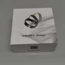 Smart Ring for Women Men, Fitness Tracker Ring with Heart Rate, Sleep Monitoring, Blood Oxygen, Step Counting for iOS and Android, No Subscription Fee, Waterproof, Valentines Day Gifts(New Gold, 11)